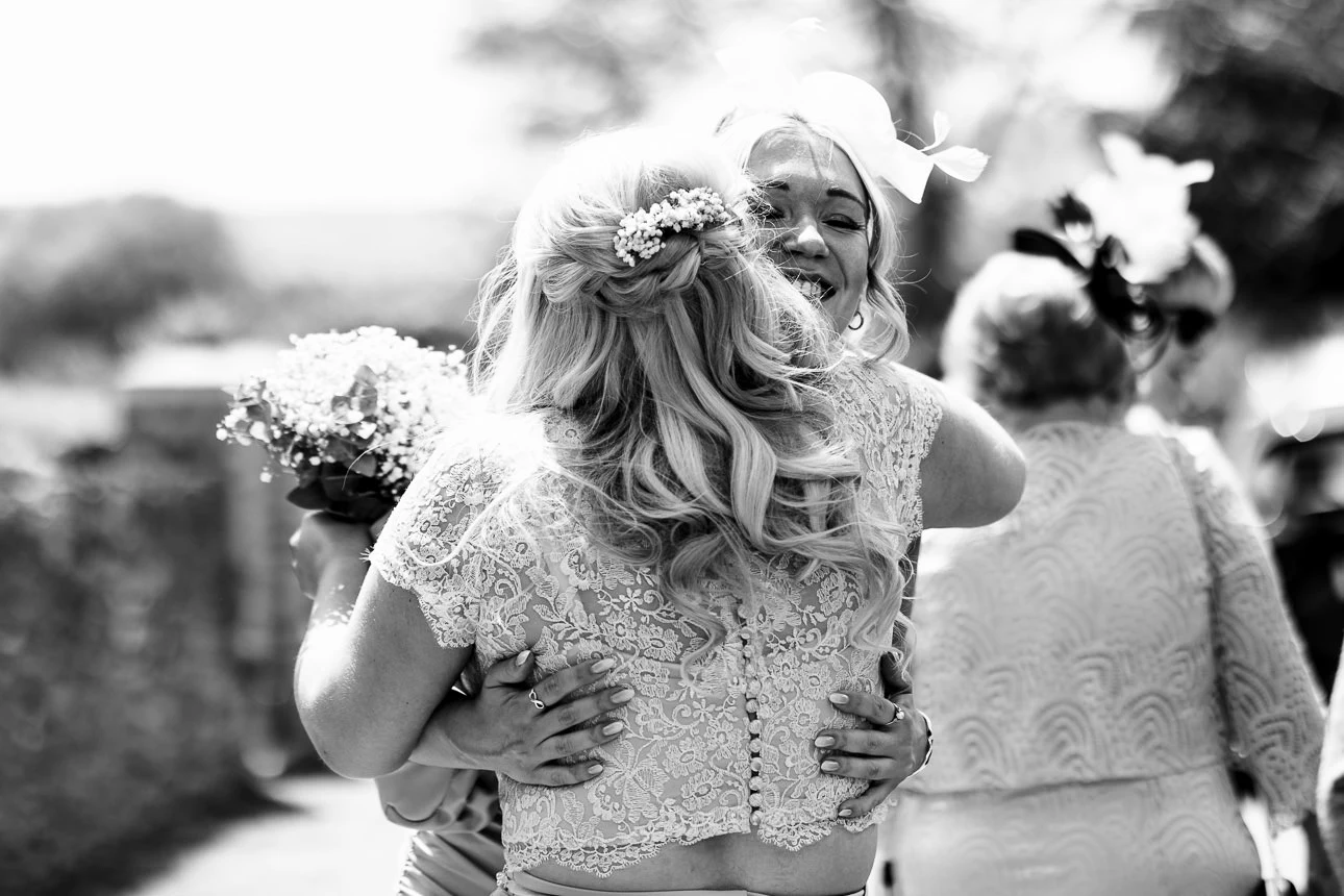 guests at taunton wedding venue