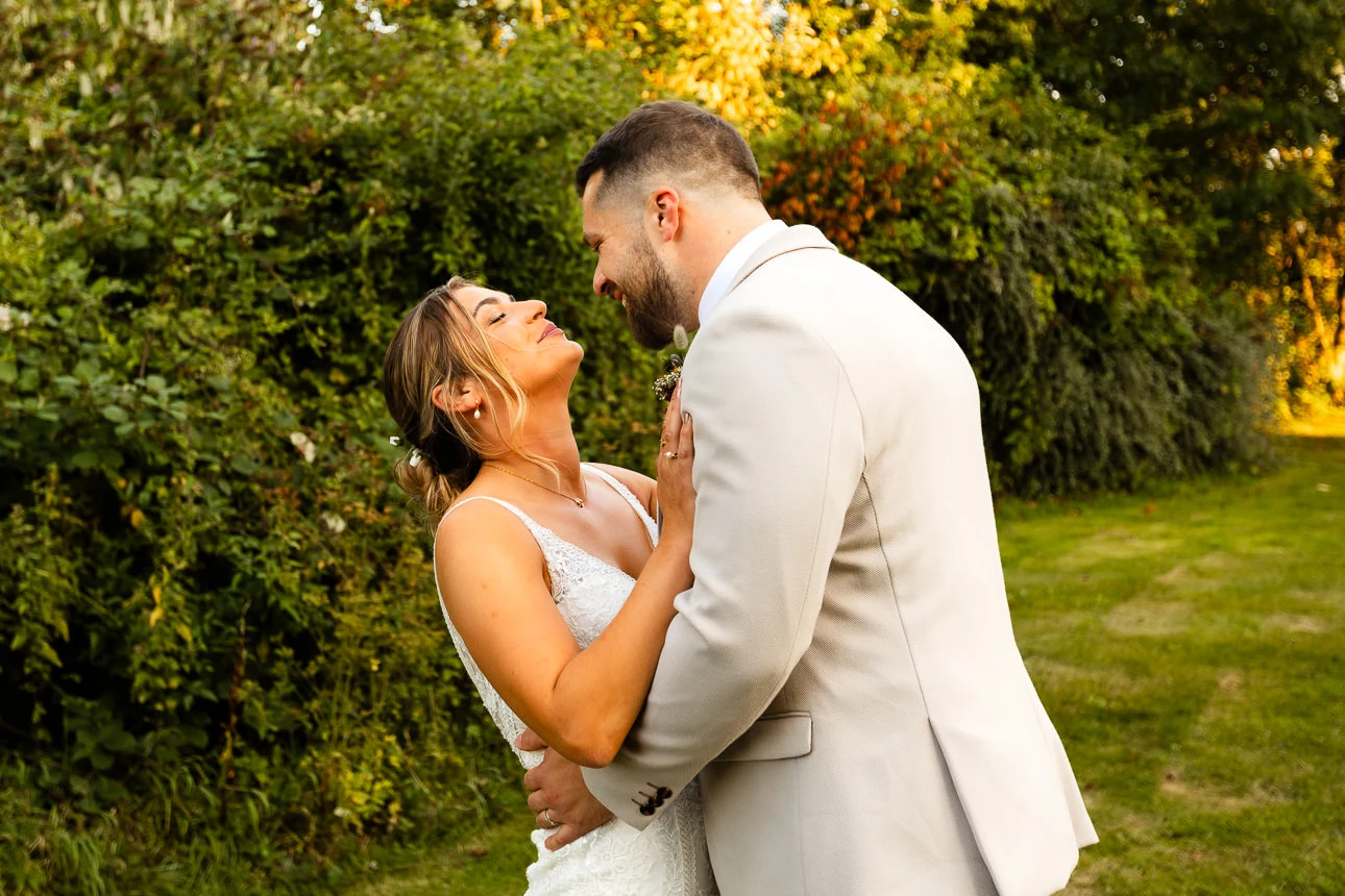 bride and groom Walton Castle Wedding venue